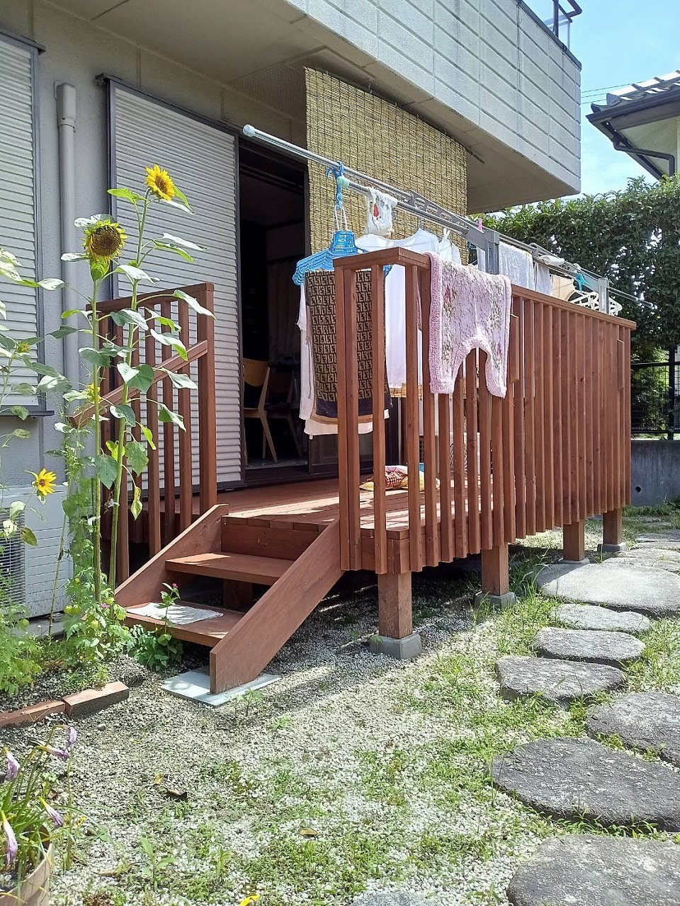 ヒマワリが咲いて、暮らしの楽しみも増えました 画像